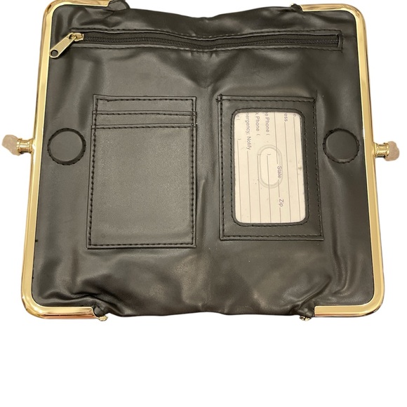 Unbranded Black Clutch Bag - Picture 2 of 9